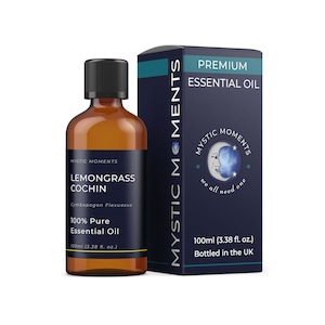 Mystic Moments | Lemongrass Cochin - Essential Oil - 100% Pure - 100ml