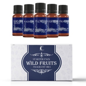 Mystic Moments / Wild Fruits / Confezione regalo di oli profumati 5 x 10 ml