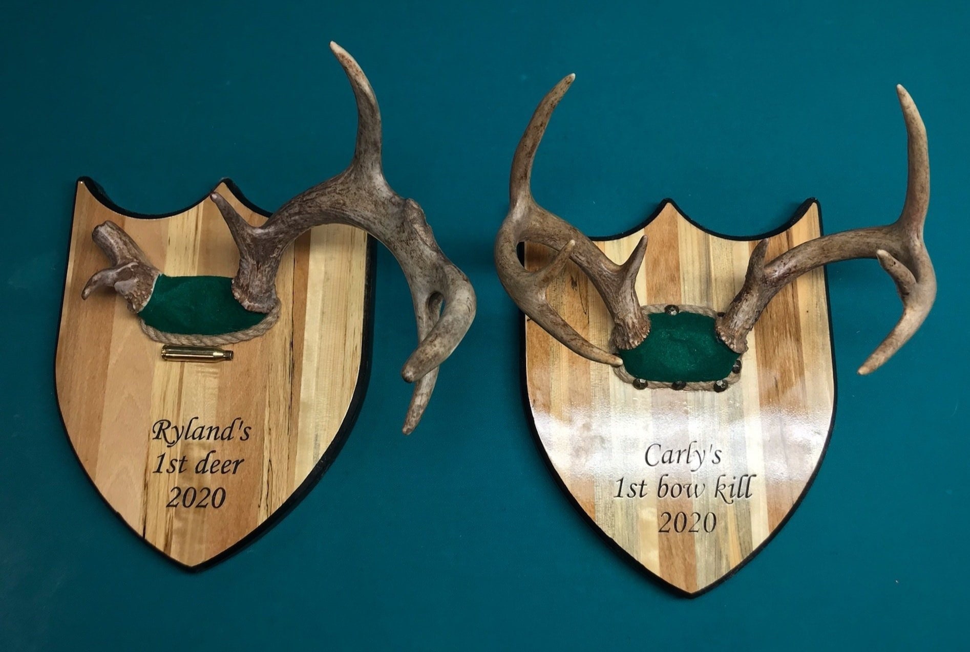Personalized Antler Wall Mounts Etsy