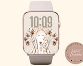 Ghost Watch Wallpaper, Autumn Halloween Watch Background , Gothic Watch Accessories, Spooky Watch Face Design for Apple Watch