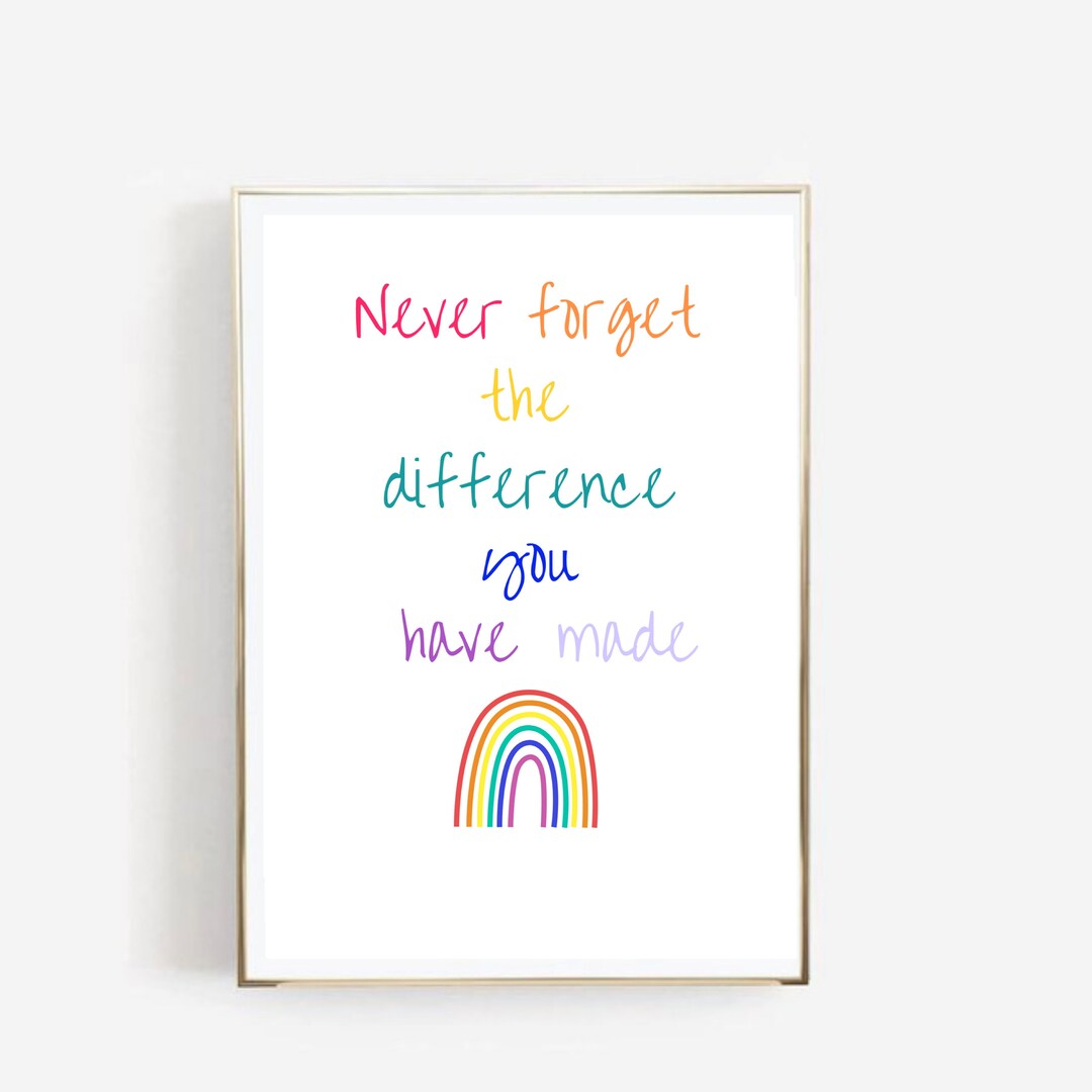 Printable Teacher Gift Instant Download,print for Teacher or Nursery ...