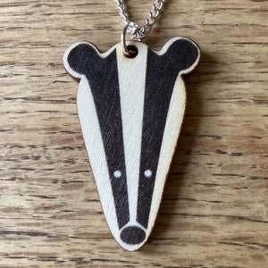 Badger necklace