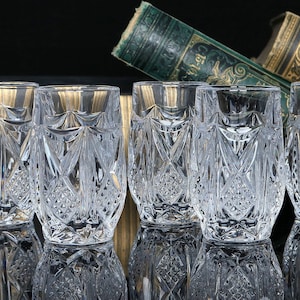 Crystal SHOT Glasses | Set of 6