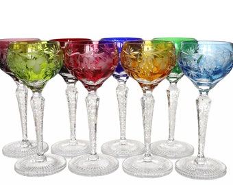 1x Copa de vino de cristal coloreado 17,5 cm - NACHTMANN Traube