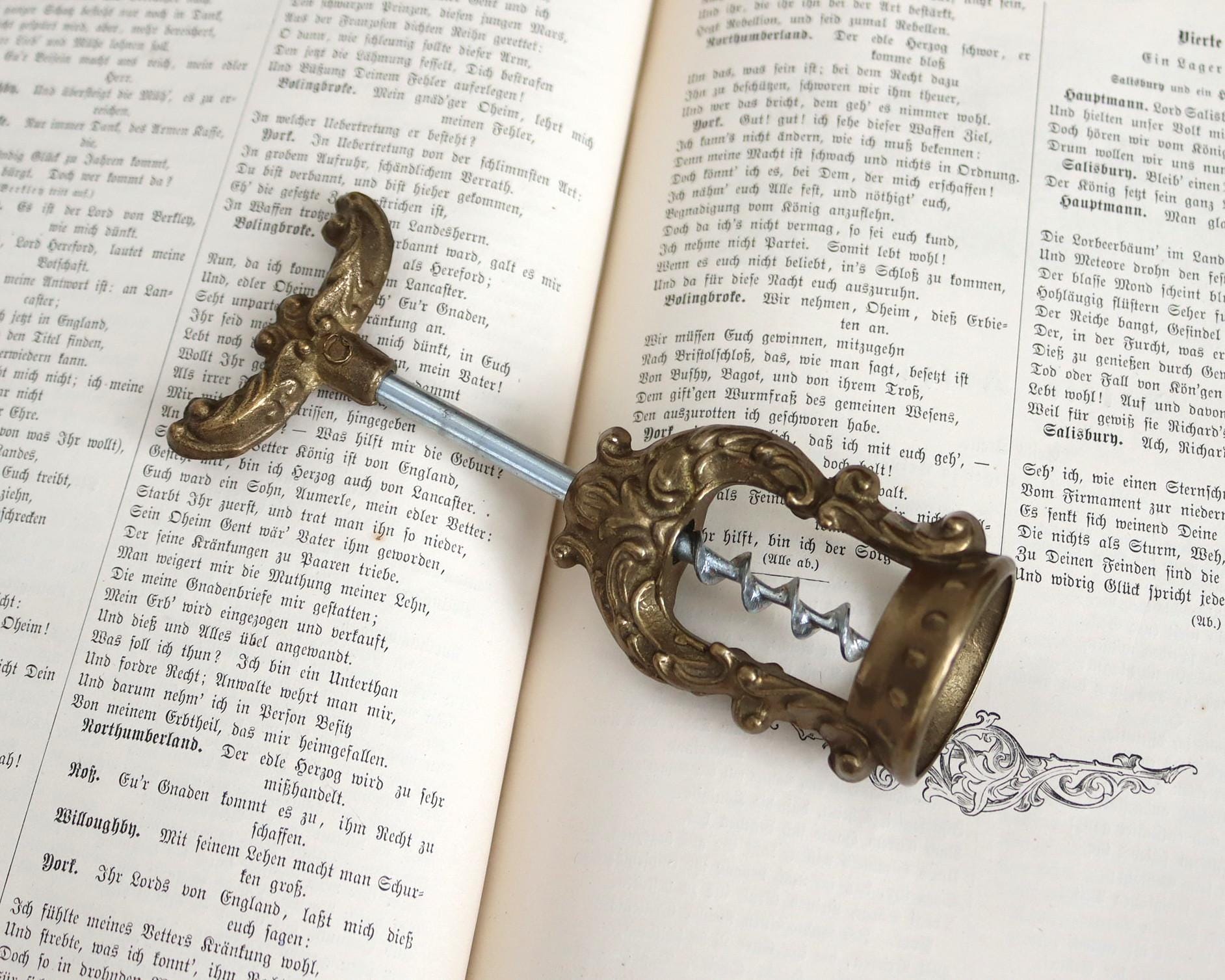 French Brass Wine Opener - Etsy
