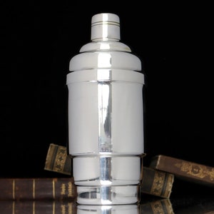 Silver-Plated Cocktail Shaker, 1930s