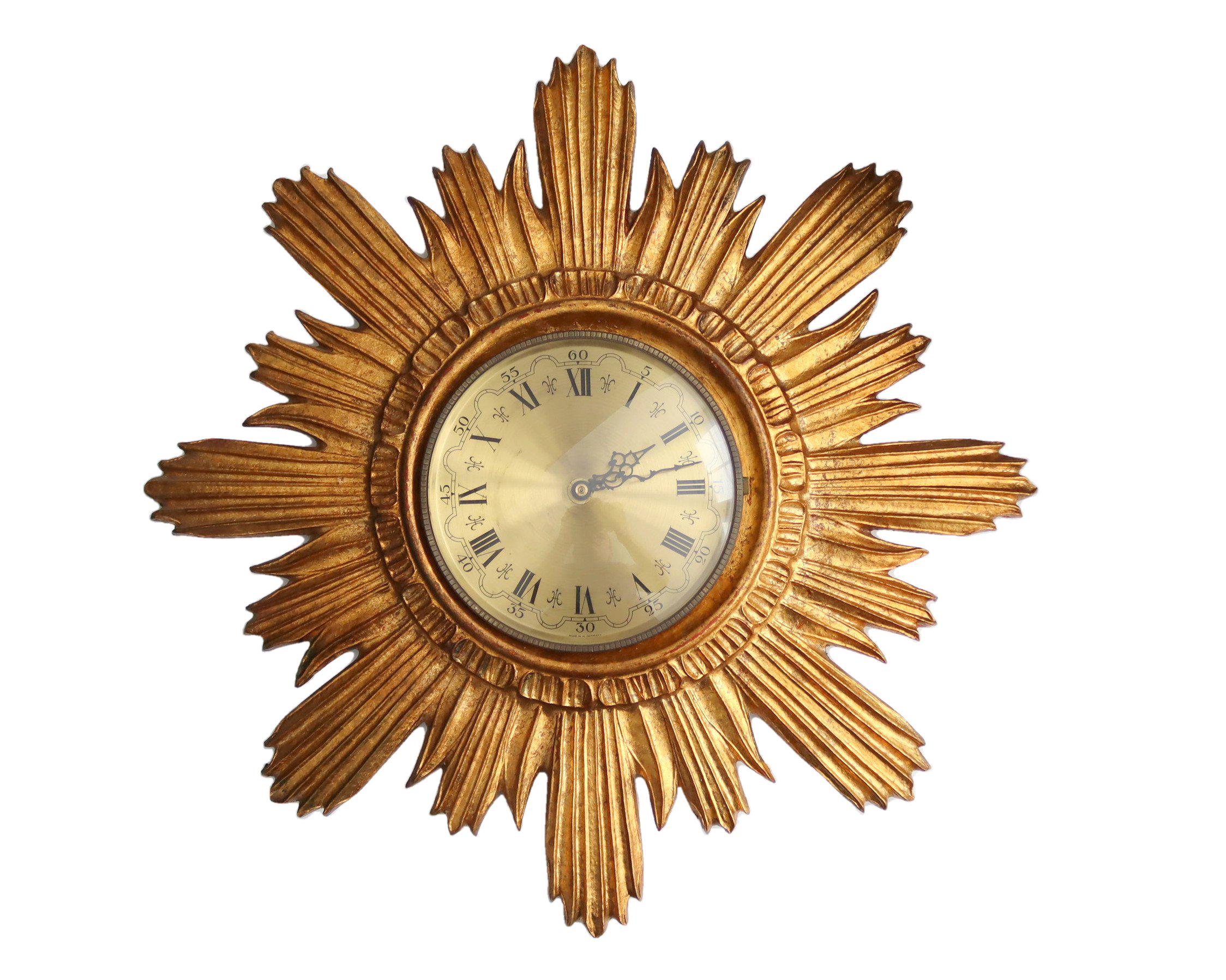 1960s Sun Clock - Etsy
