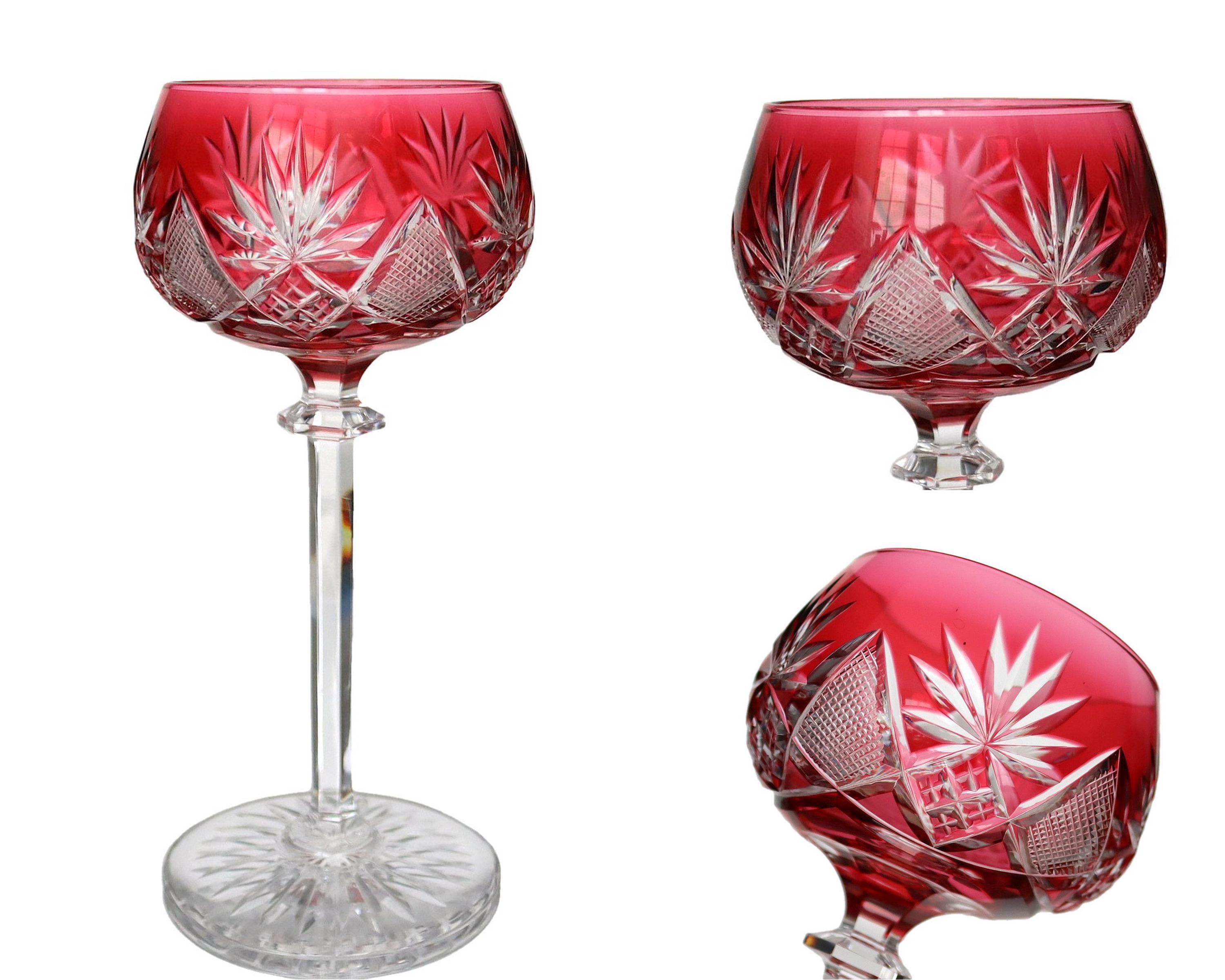 1x VAL SAINT LAMBERT Crystal Wine Glass - Berncastel Pattern - Etsy
