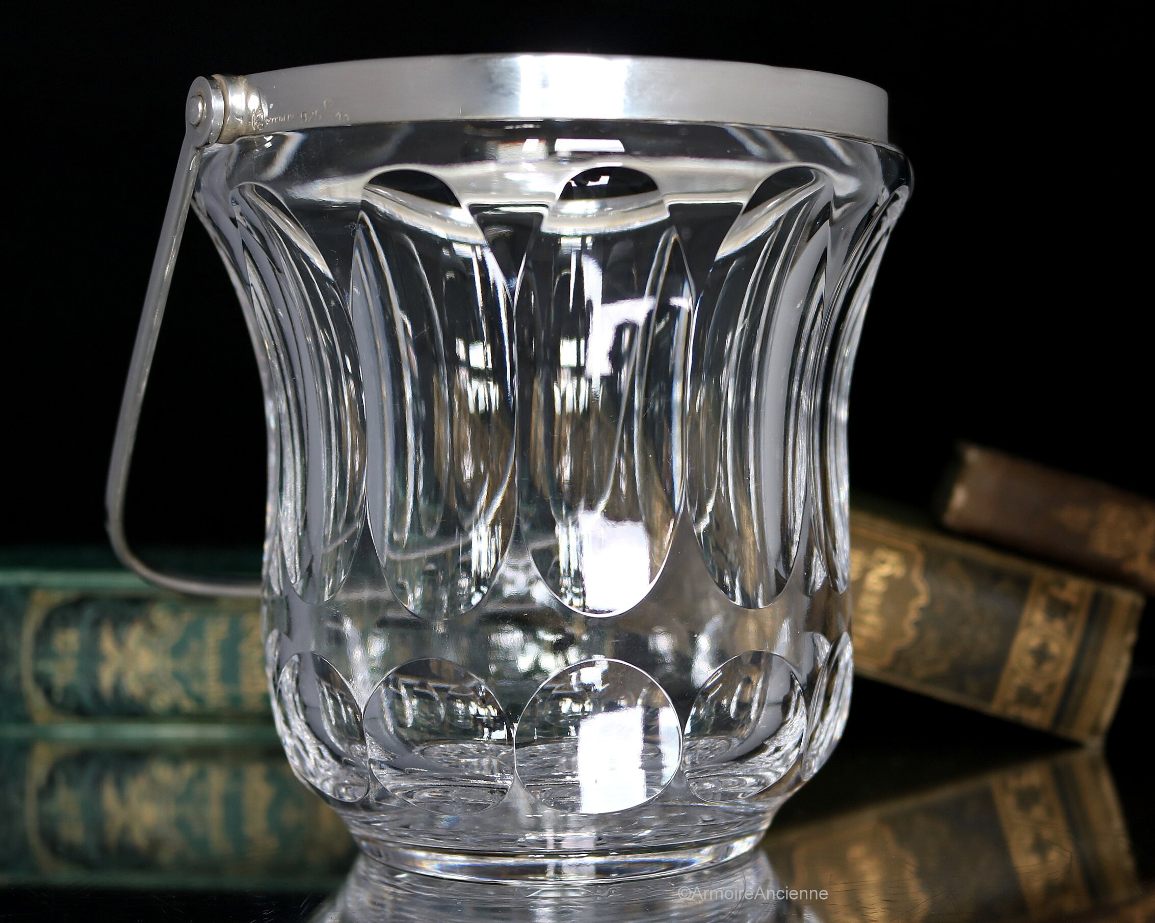 アイスペール 銀925 UKアクリルアイスペールB 0.9L 168092 1個 三宝産業（直送品） - アスクル