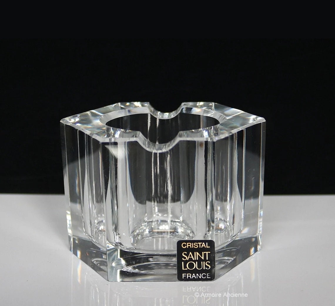 saint Louis サンルイ　クリスタル灰皿 St louis ashtray - Etsy 日本