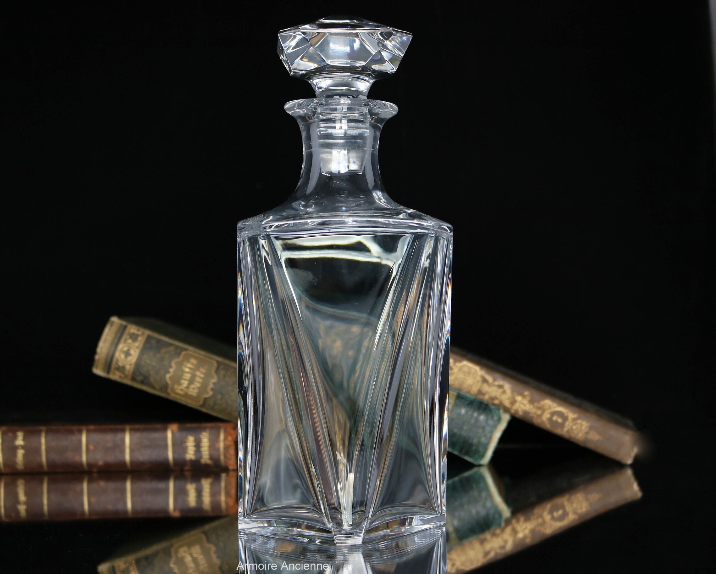 Vintage Baccarat Crystal Piccadilly Decanter - Etsy
