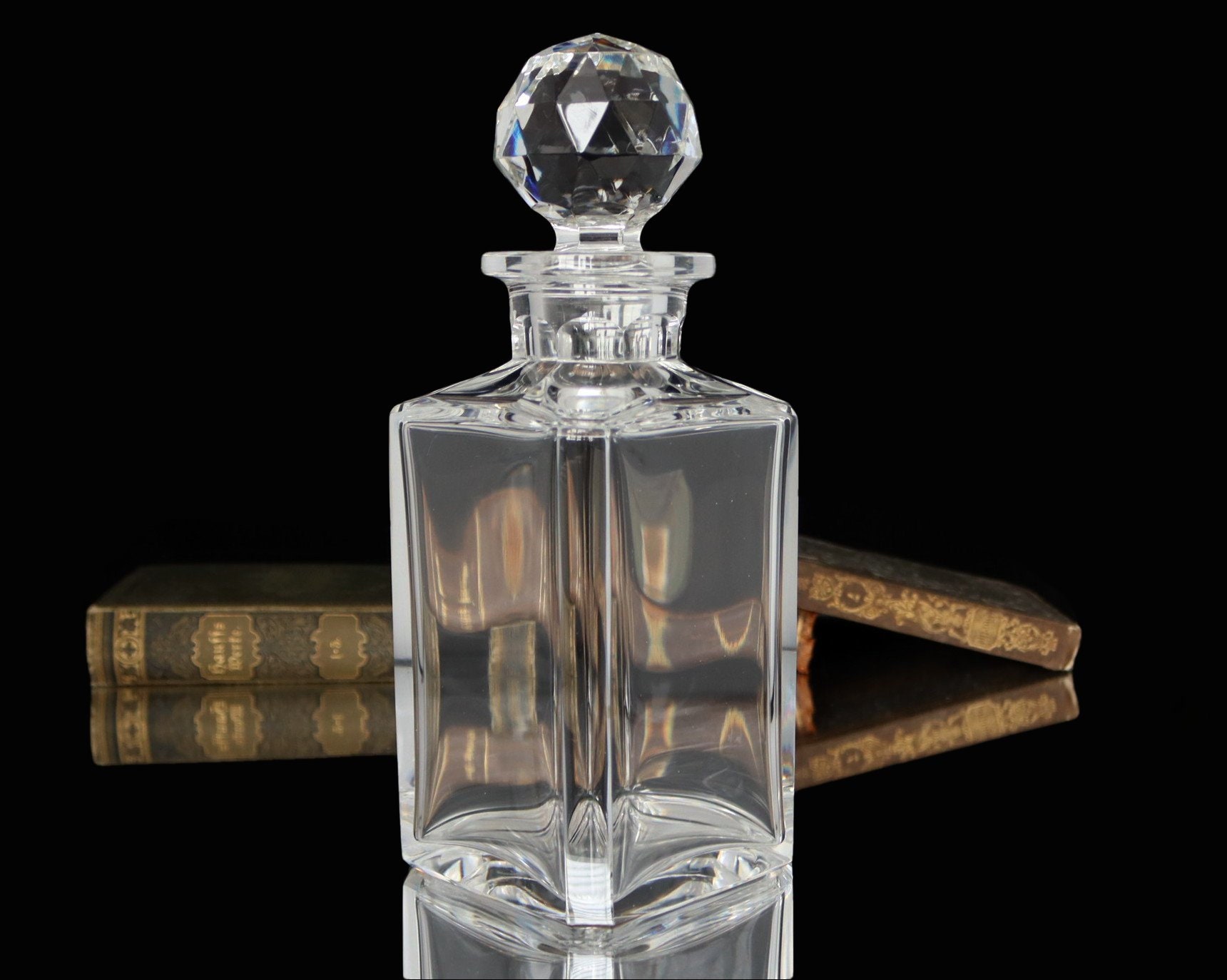 VAL ST LAMBERT Crystal Decanter - Etsy
