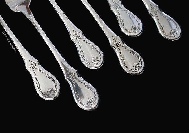 6x Dessert Forks Silver Plated WMF Cake Forks Etsy