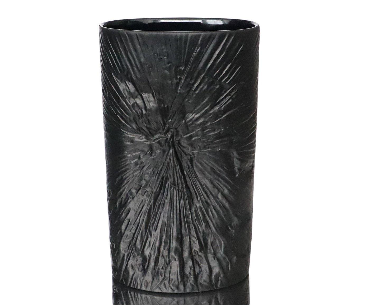 ROSENTHAL Porcelain Vase in Black - Design by Martin Freyer