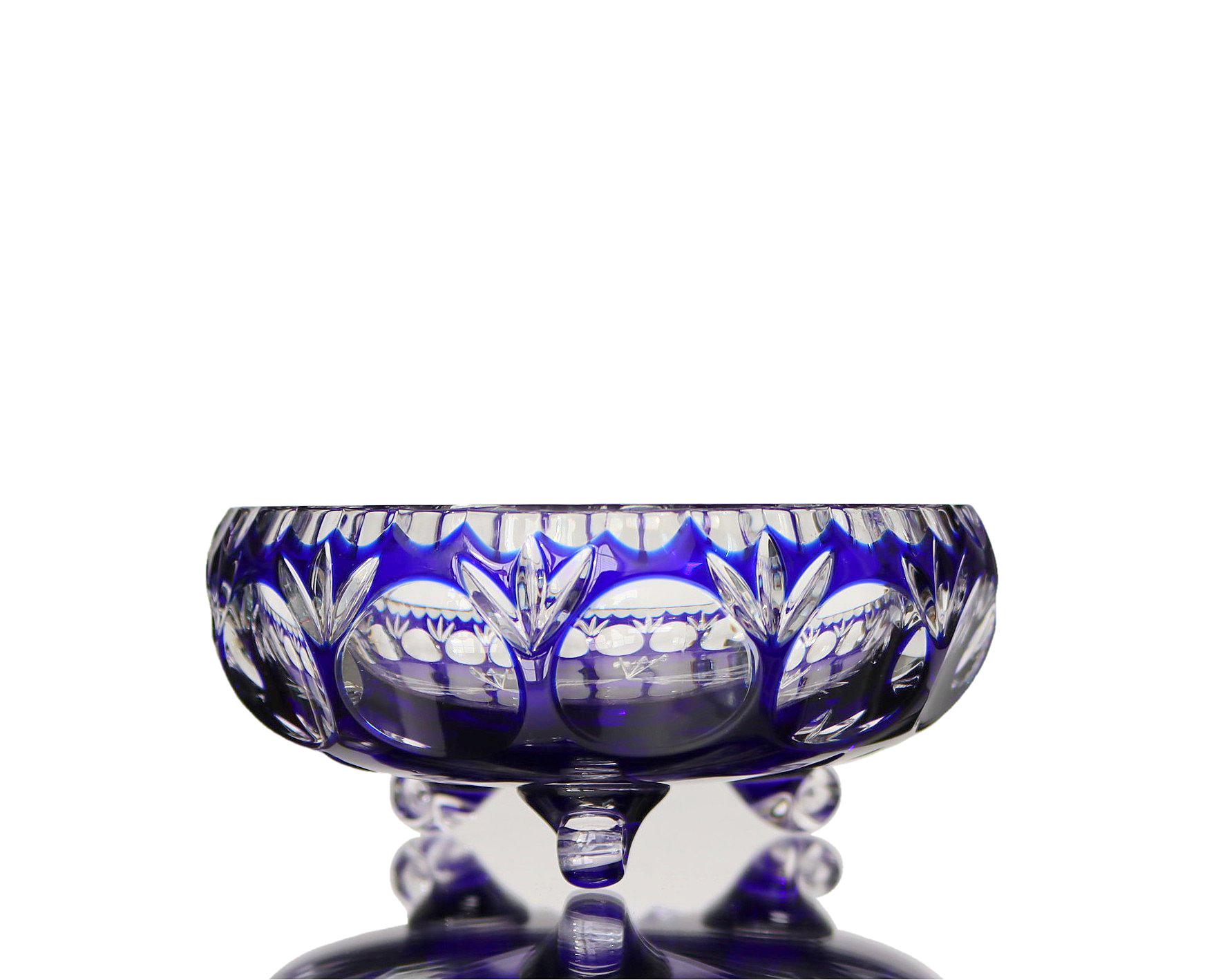 ブルーフットクリスタルボウル - Etsy 日本