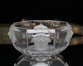 Rosenthal Versace Crystal Salad Bowl - Medusa Lumière Line - Etsy