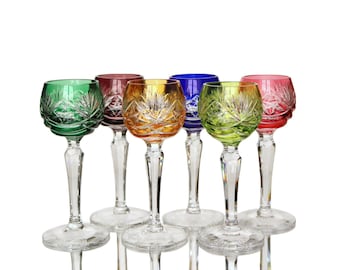 1x Copa de licor de cristal coloreado - Copa de licor - NACHTMANN