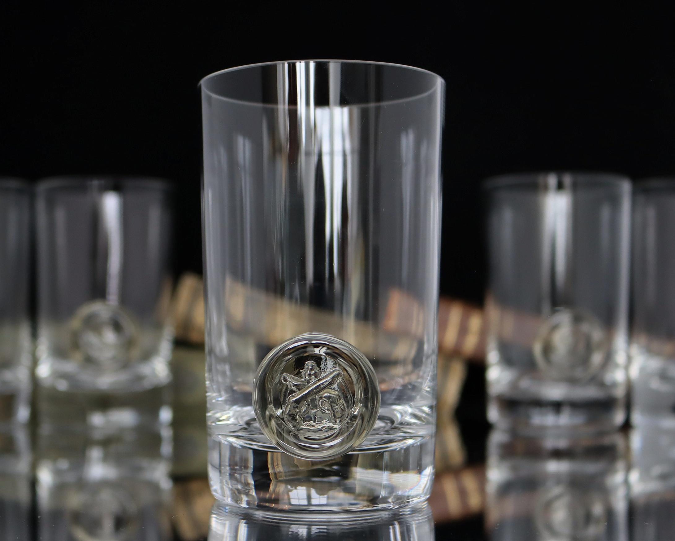 Lot de 21 boules de Noël (D70 mm) Cristal en verre Rose - Boule et déco
