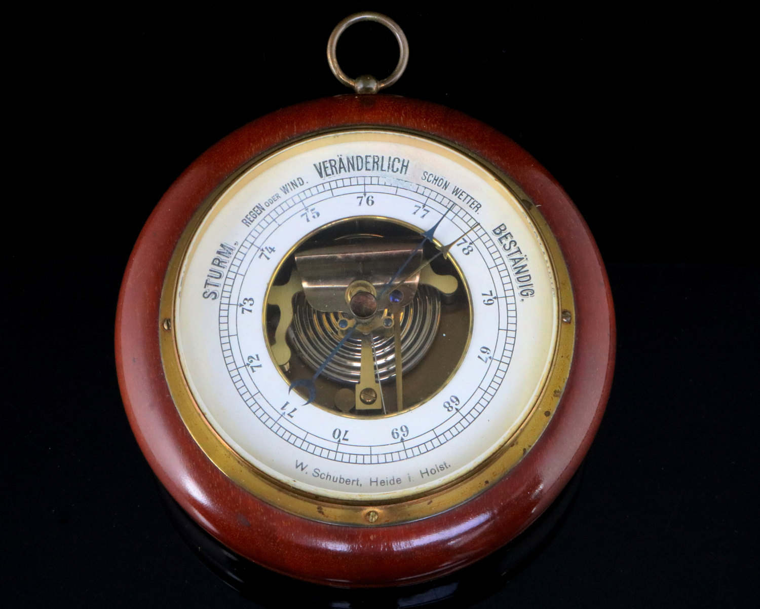 Vintage Barometer / Mid Century German Weather Station / Etsy