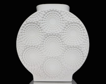 Jarrón redondo de porcelana bizcochada, KAISER