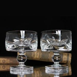 4x Cordial Coupe Glasses