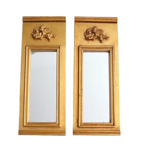 1x Mirror in Wooden Gilt Frame