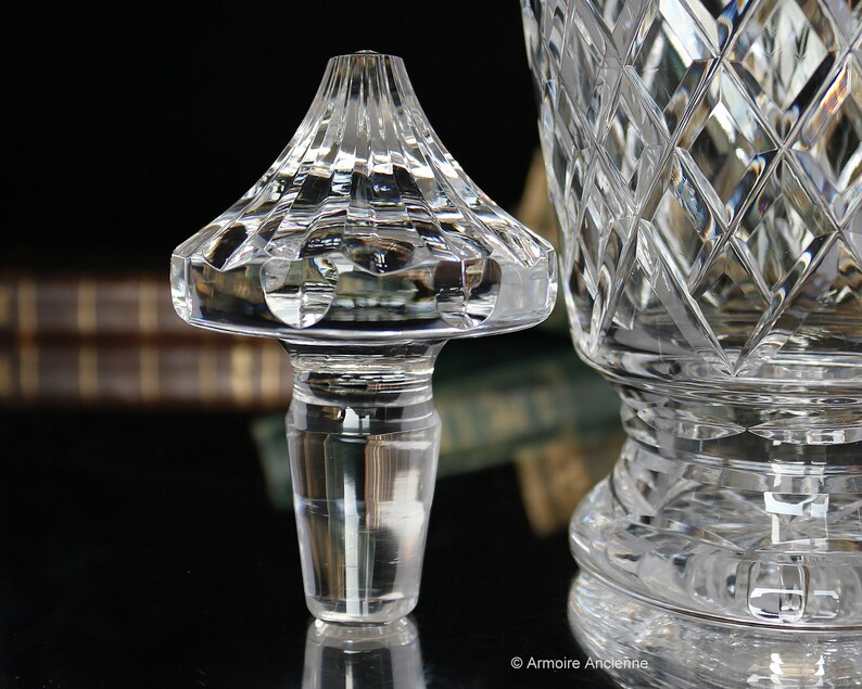 WATERFORD Crystal Decanter Adare Pattern Etsy