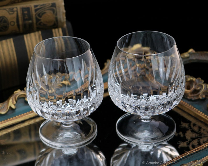crystal brandy glass