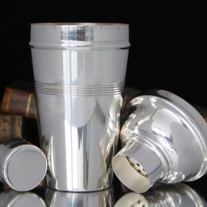 Silver-Plated Cocktail Shaker - BONZER, 1930s
