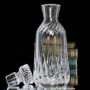 Small Cut Crystal Decanter, Bottle Shape