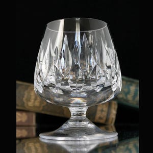 2x Crystal COGNAC Glasses - BRANDY Snifters