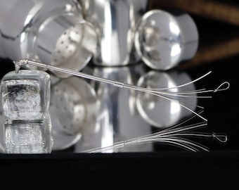 ドイツ製、純銀925Sスウィズルスティック : ヴィンテージ