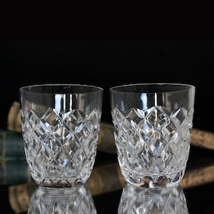 5x Small Crystal COCKTAIL Glasses