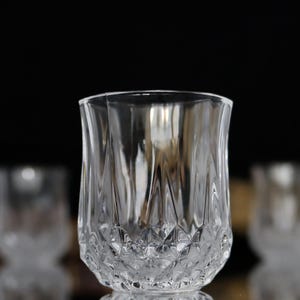 6x Crystal SHOT Glasses - CRISTAL D'ARQUES Longchamp