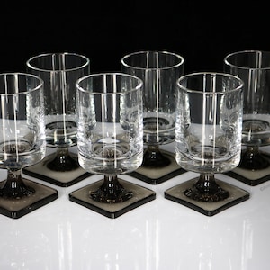 6x Crystal Shot Glasses - ROSENTHAL Berlin by G. Butler Jensen