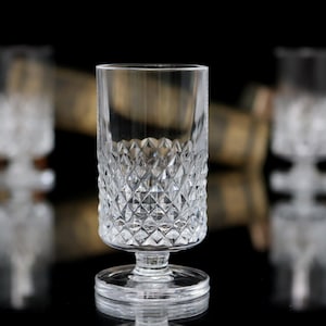 6x Crystal Shot Glasses