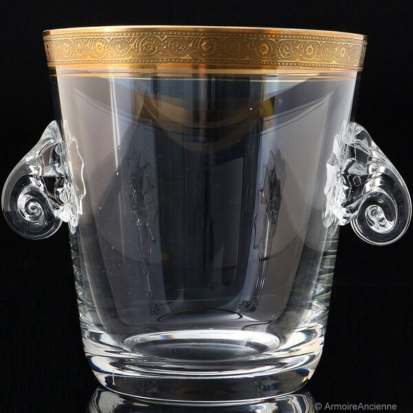 Crystal Ice Bucket Etsy