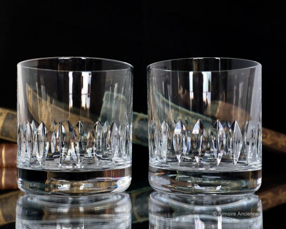 Viski Juego de 2 vasos de cristal de cactus, cristal transparente de alta  calidad, elegantes vasos d…Ver más Viski Juego de 2 vasos de cristal de