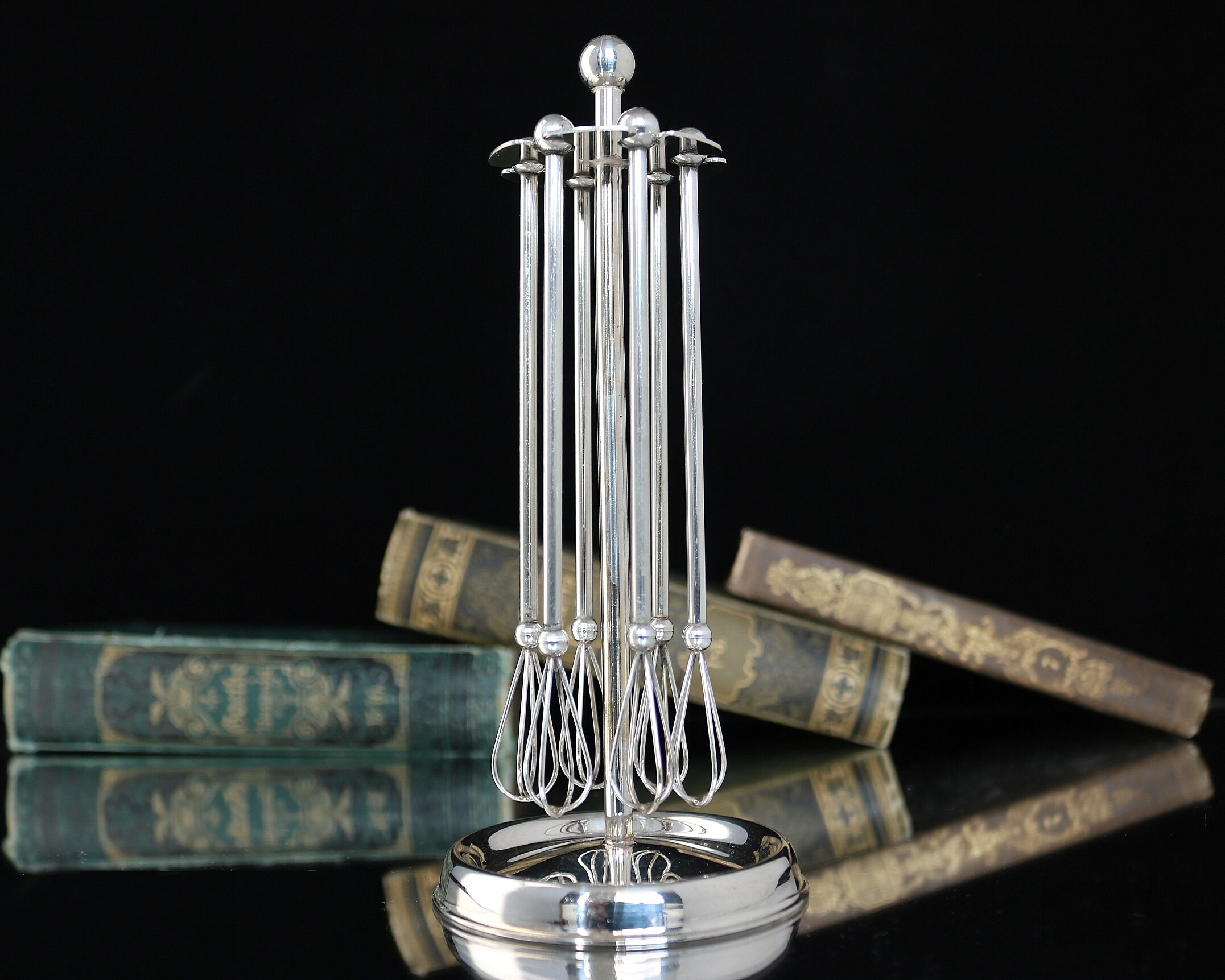 Silver-Plated CHAMPAGNE STIRRERS - Swizzle Sticks - Etsy 日本