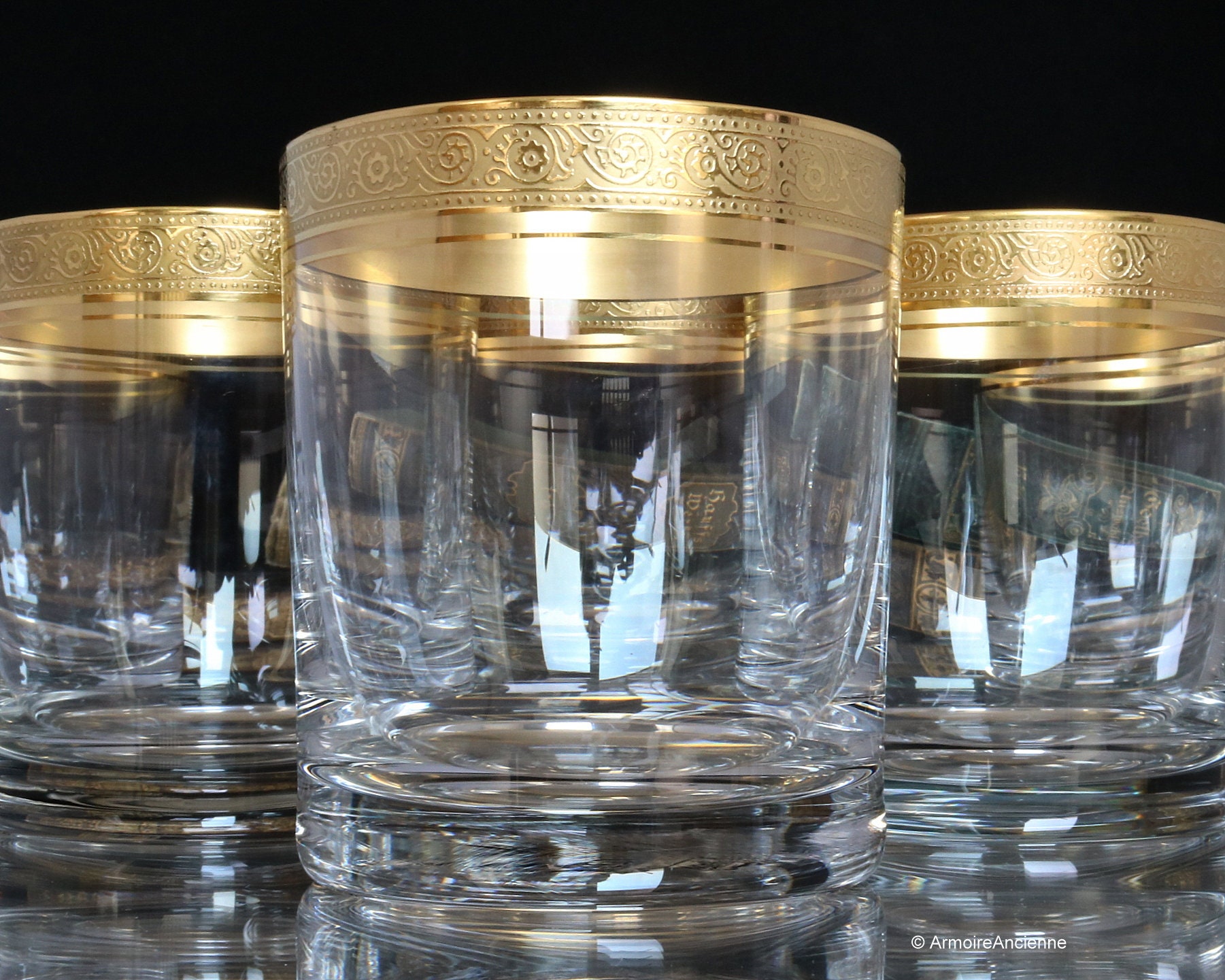 Bohemia gold crystal - Etsy 日本
