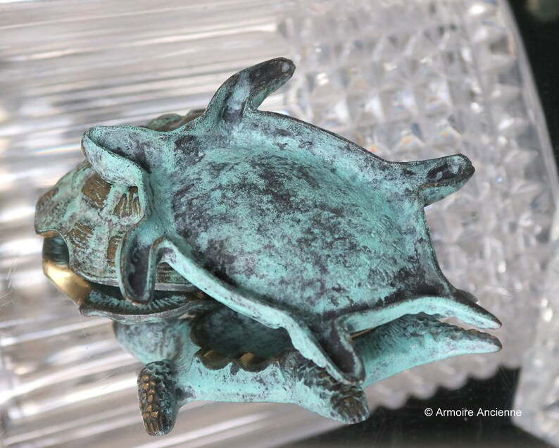 Brass ASHTRAY in Turtle Design - Etsy