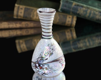 Small Iridescent Glass Vase