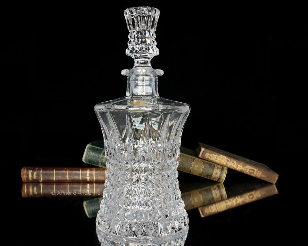 Crystal DECANTER, Heavy NACHTMANN Etsy