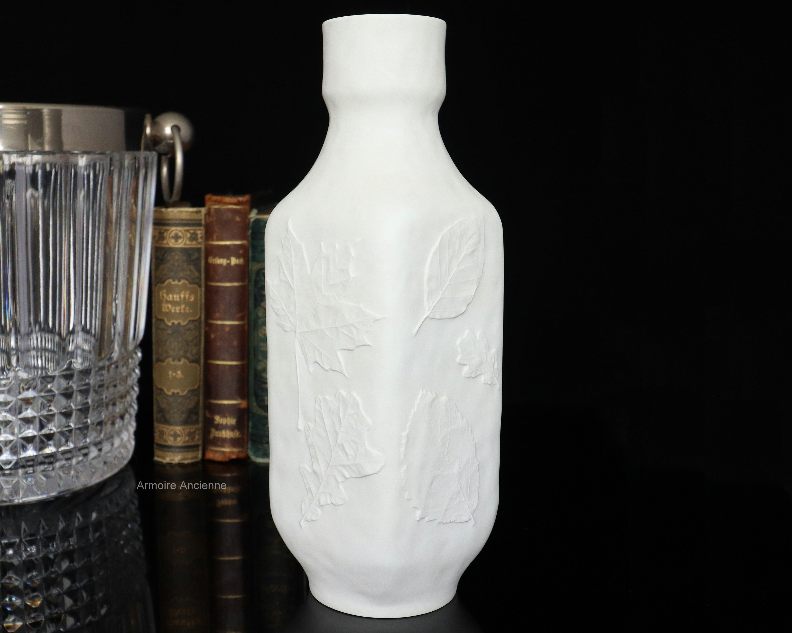 磁器の花瓶 大きな素焼き磁器の花瓶 - HUTSCHENREUTHER Fern - Etsy 日本