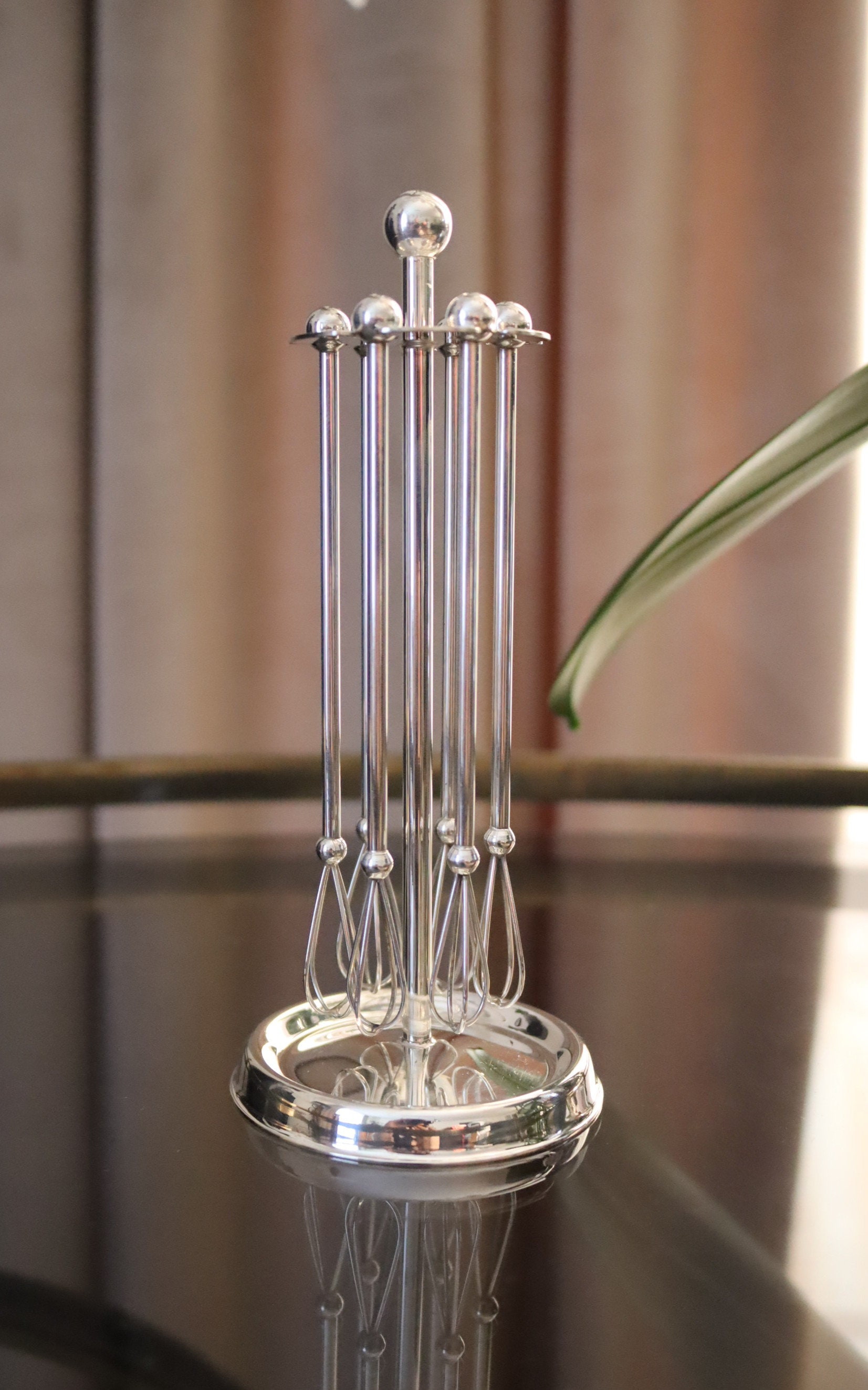 Silver-Plated CHAMPAGNE STIRRERS - Swizzle Sticks - Etsy 日本