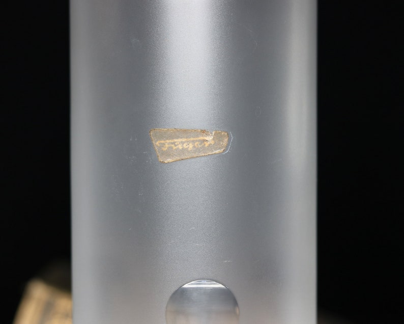 Silver-Plated Mounting Frosted Glass COCKTAIL SHAKER