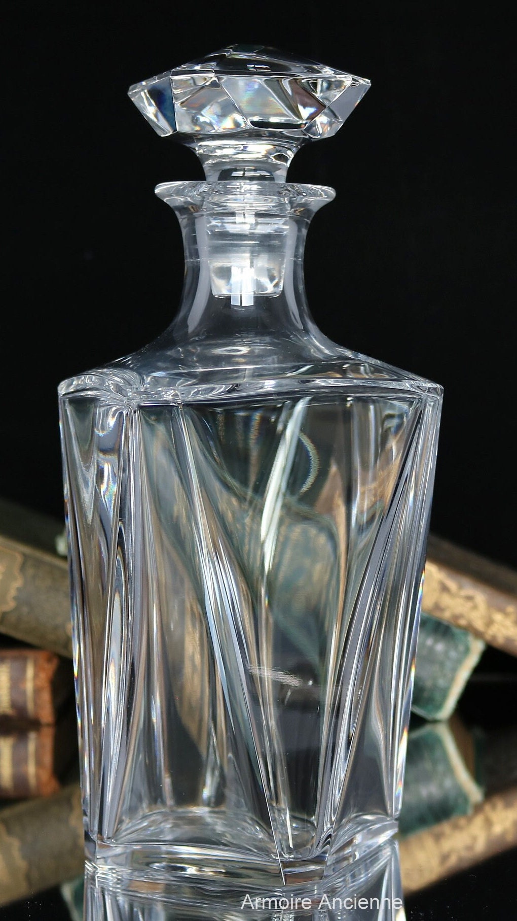 BACCARAT Crystal Decanter - Etsy