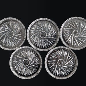 Crystal Coasters, Set of 5