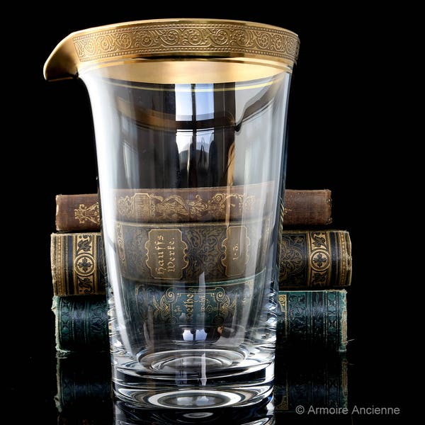 Crystal Pitcher Etsy