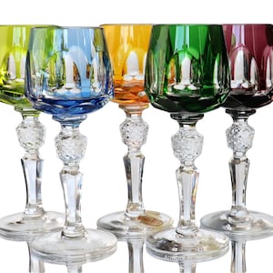 1x Crystal CORDIAL Glass - Colored Crystal - NACHTMANN